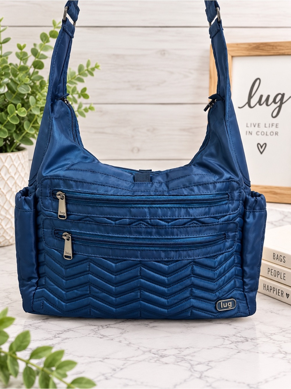 Lug Camper - Navy Blue